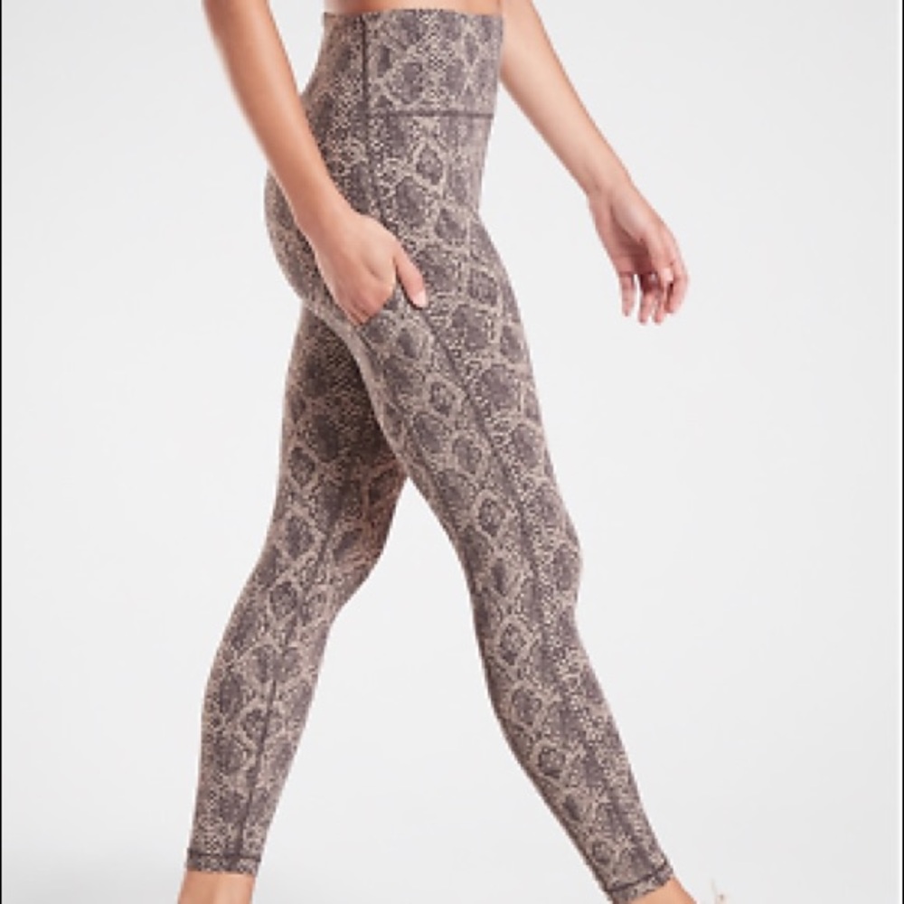 Athleta Snake Print Leggings